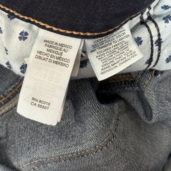 Lucky Brand Jeans Women 0 25 Lolita Skinny Orta Premium Casual Fading Whiskering - Picture 11 of 13